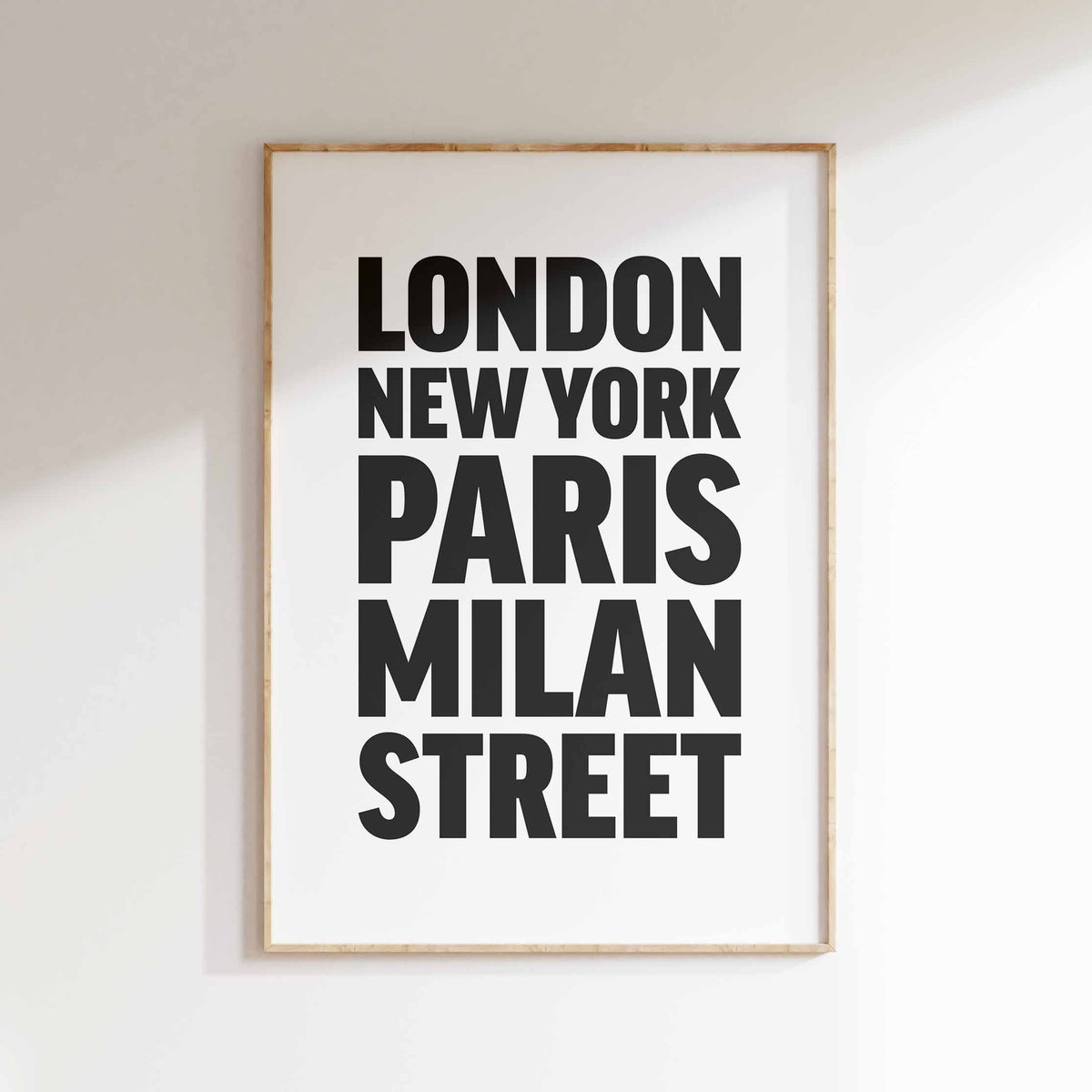 STREET poster