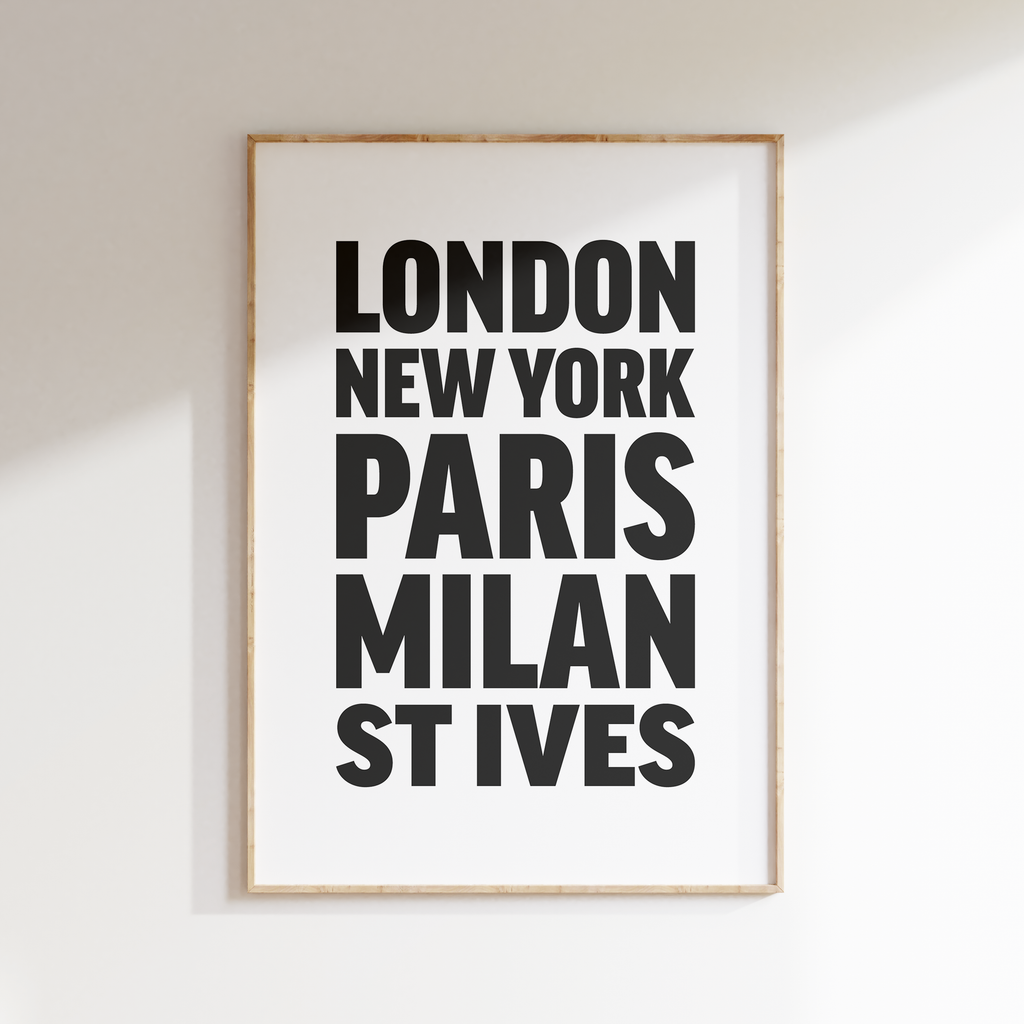 ST IVES poster