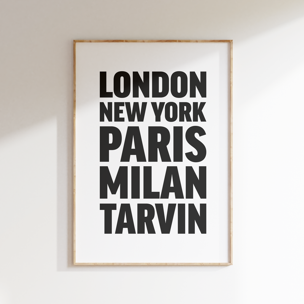 TARVIN poster