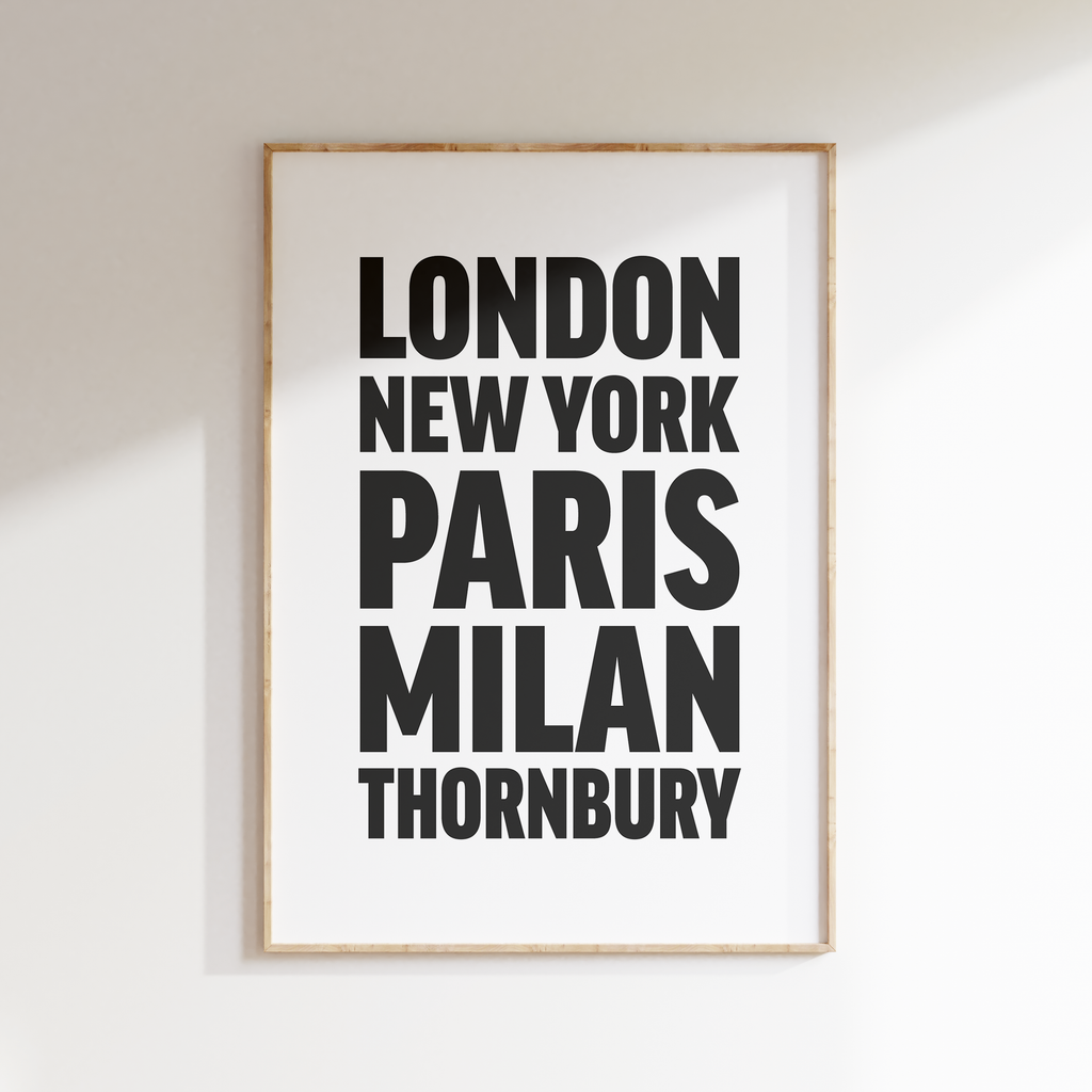 THORNBURY poster