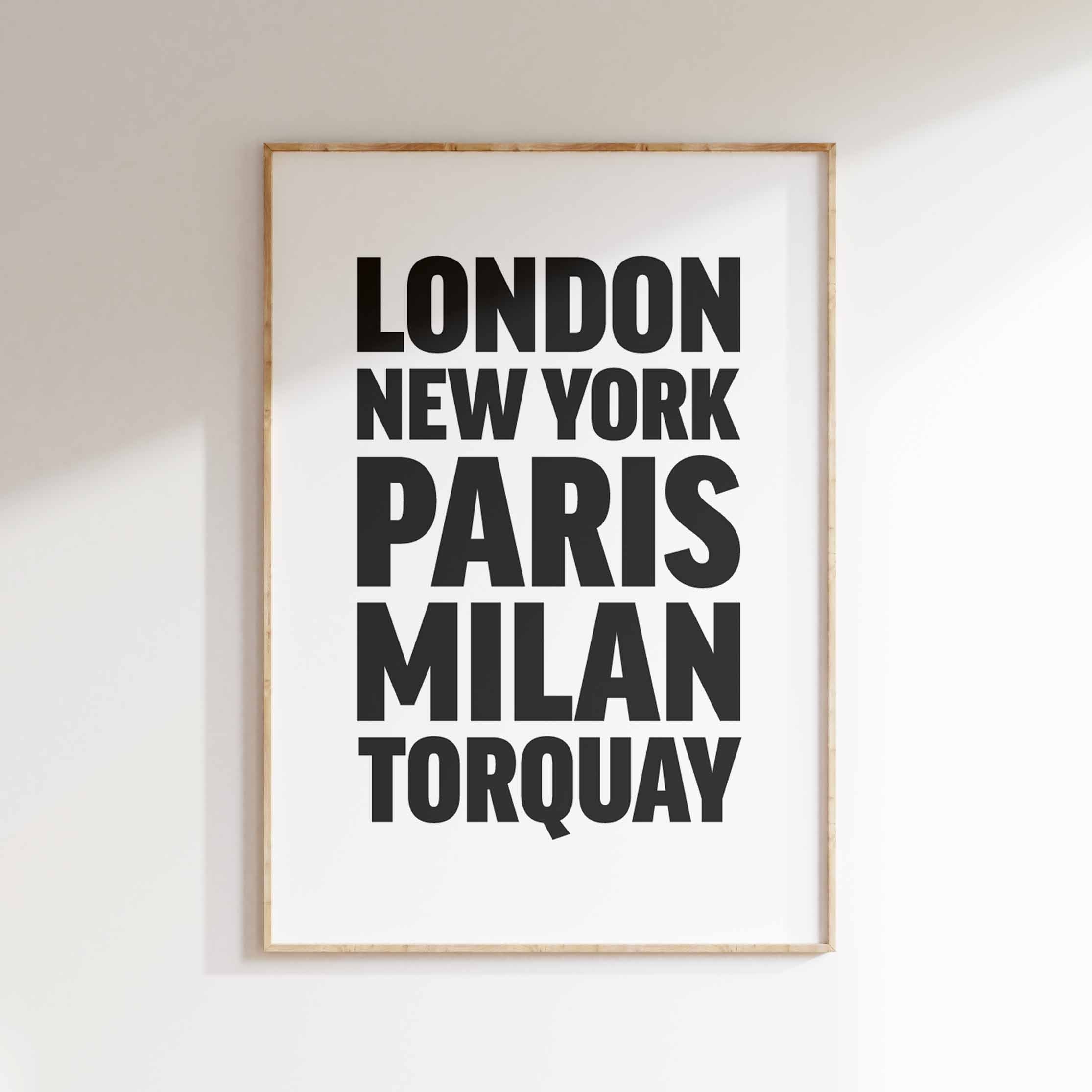 TORQUAY poster
