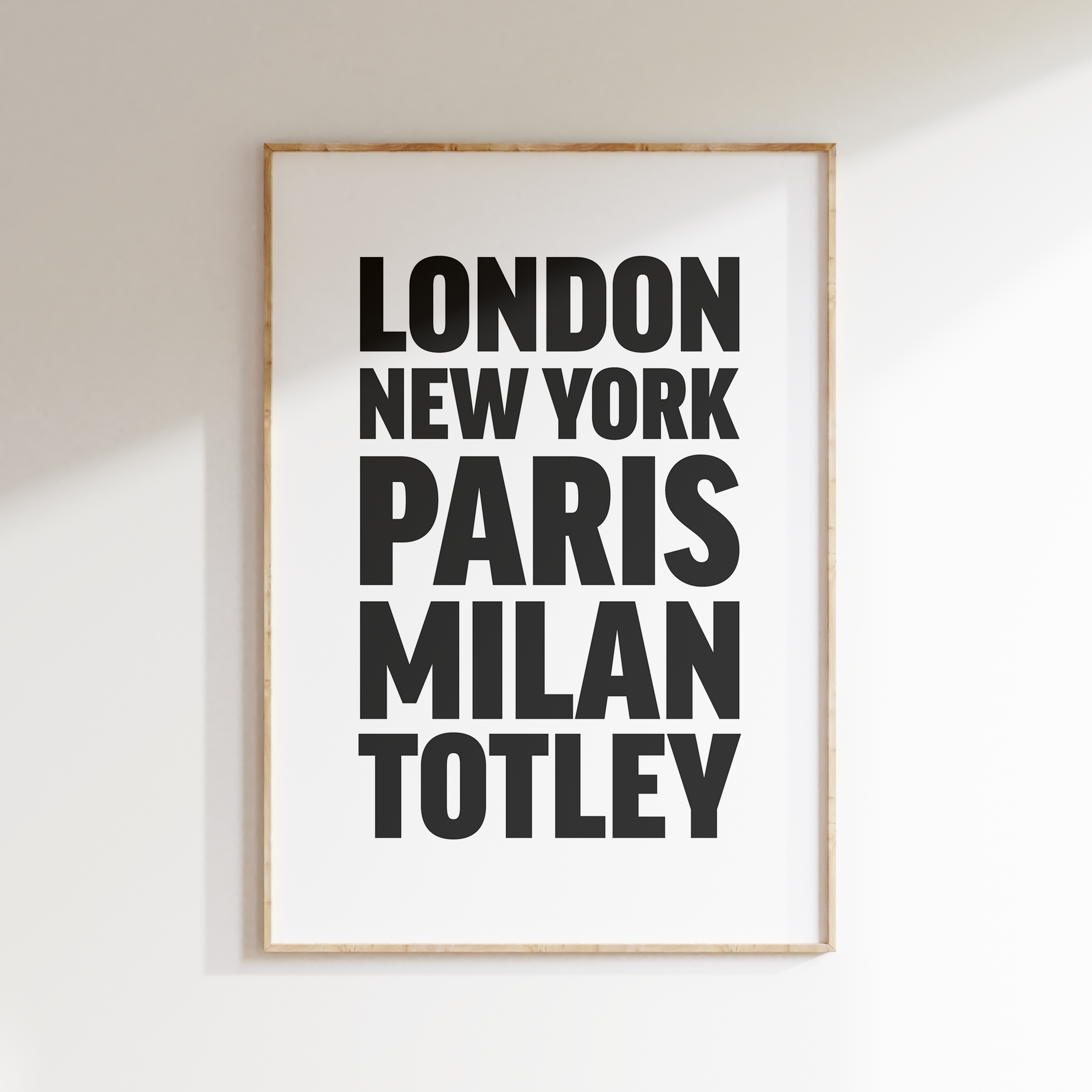 TOTLEY poster