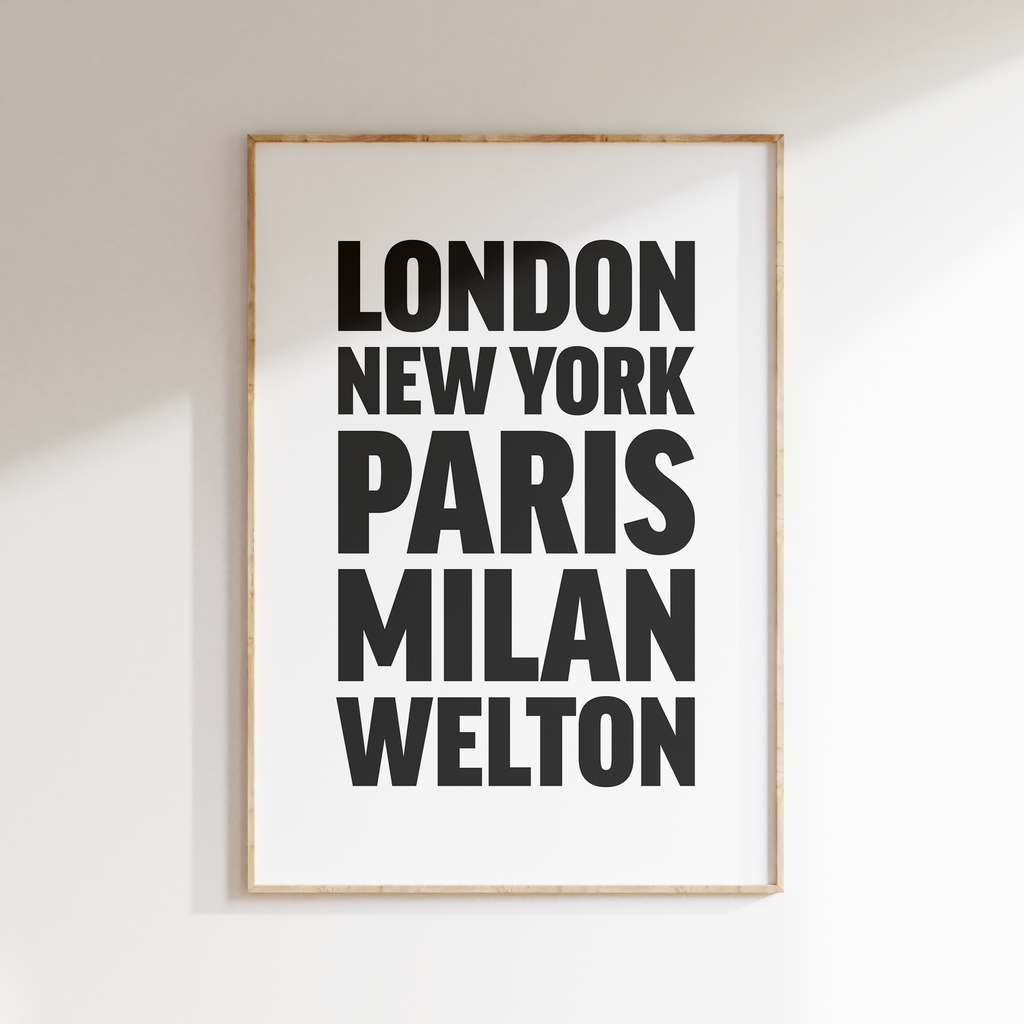 WELTON poster