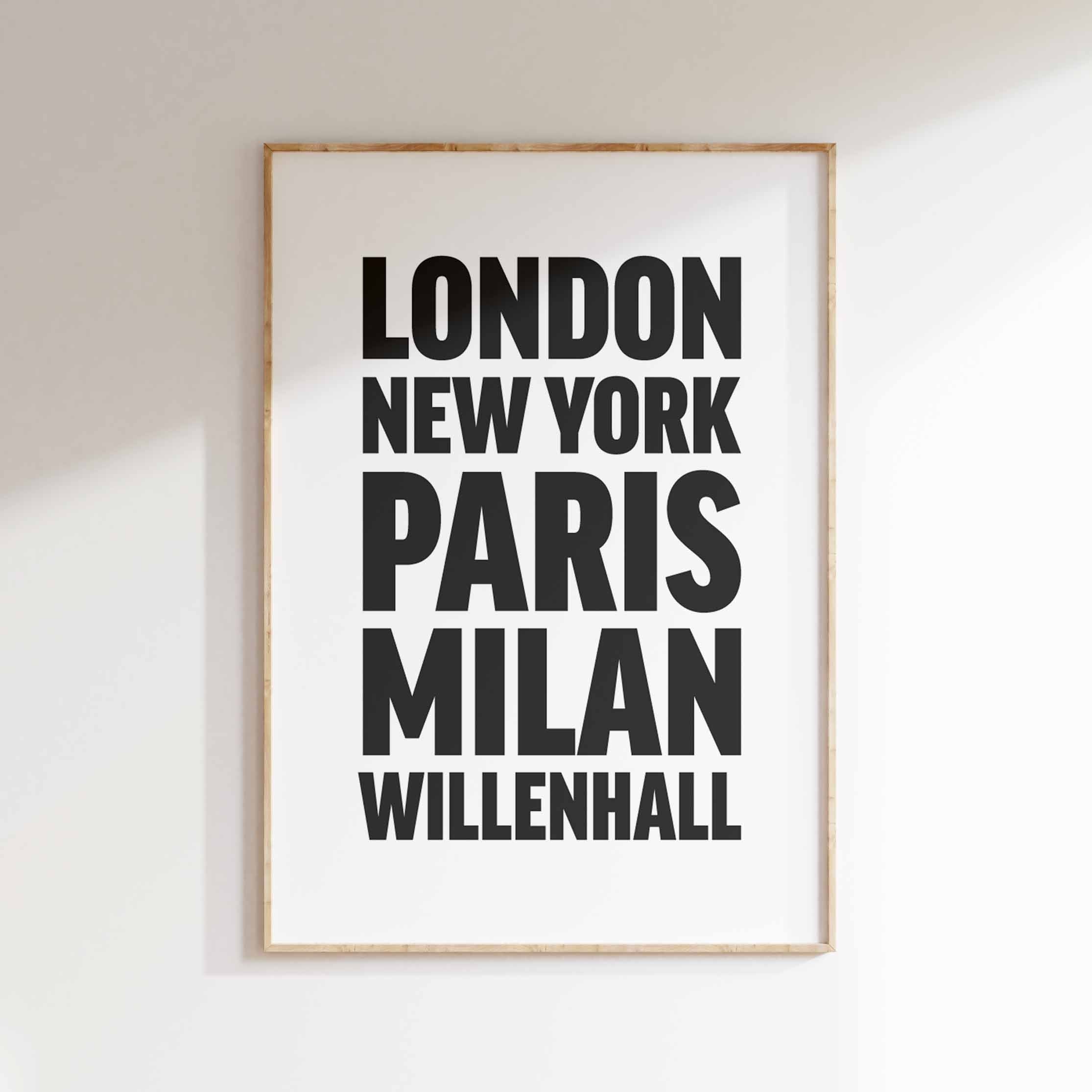 WILLENHALL poster
