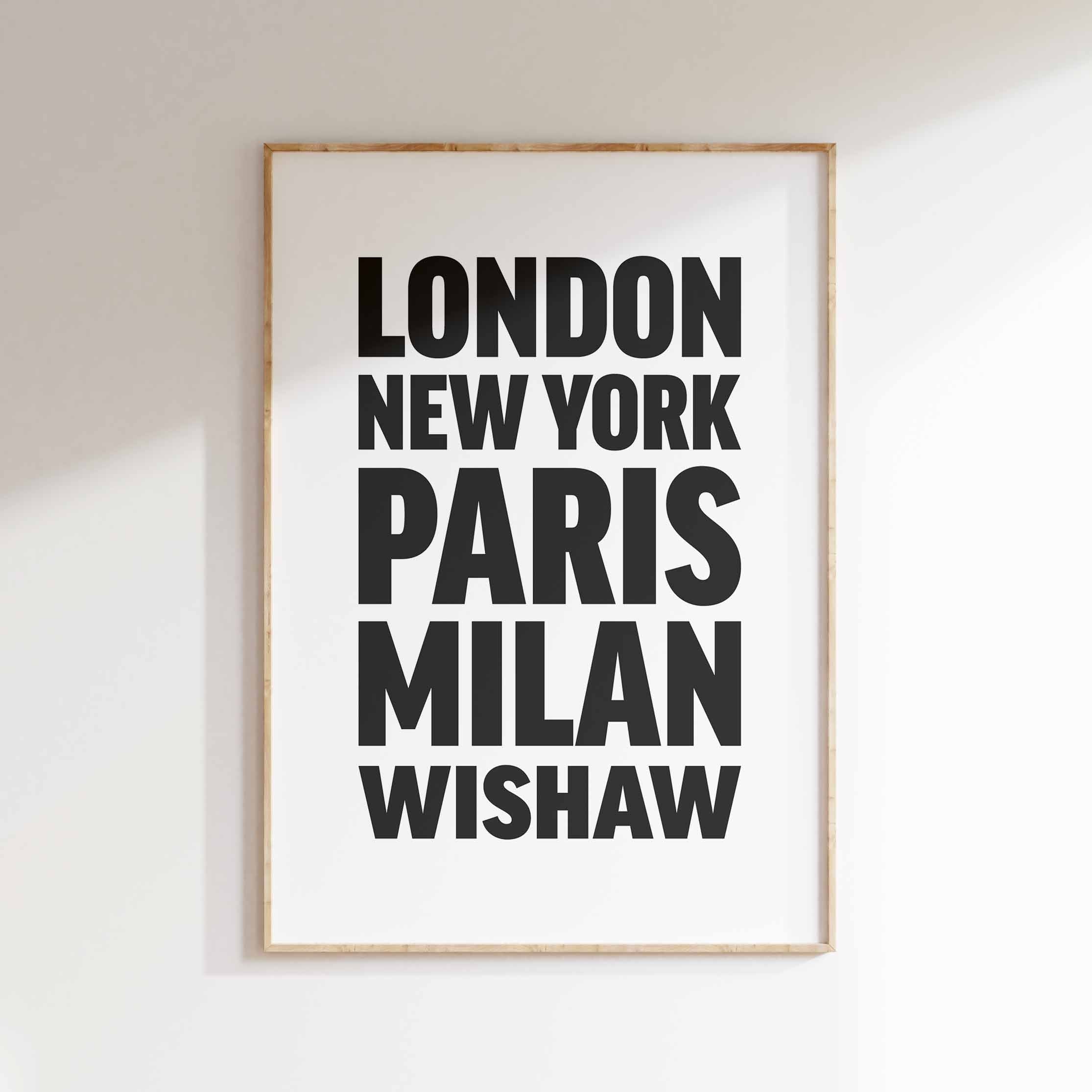 WISHAW poster