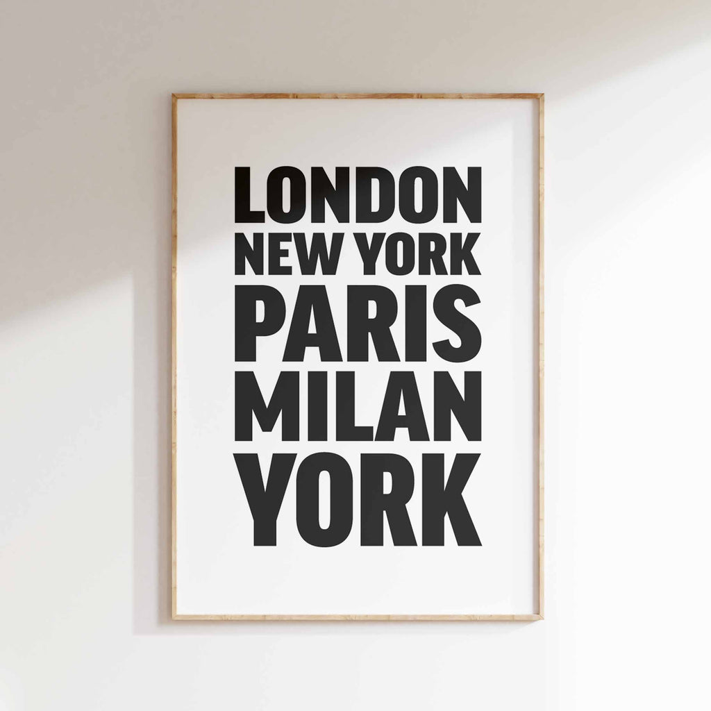 YORK poster